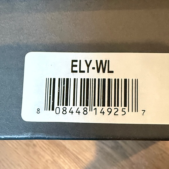 Eileen Fisher Graphite Leather Ankle-Tie Open-Toe Heels - Picture 13 of 14